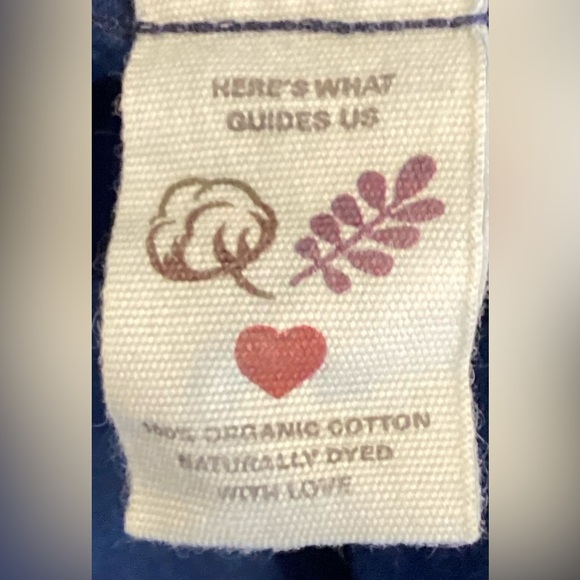 Maiwa indigo summer weight cotton drawstring pants lg. - Picture 13 of 15